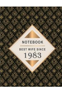 Notebook - Best Wife Since 1983