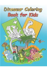 Dinosaur Coloring Book for Kids