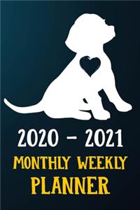 2020 2021 Monthly Weekly Planner
