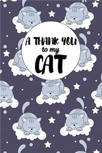 A Thank You To My Cat