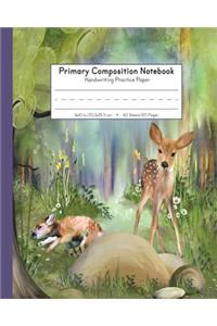 Primary Composition Notebook Handwriting Practice Paper