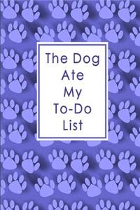The Dog Ate My To-Do List