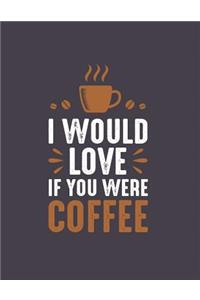 I would love if you were coffee