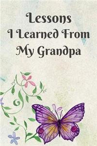 Lessons I Learned from My Grandpa