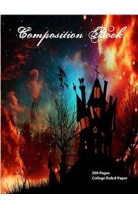 Composition Book 200 Pages College Ruled Paper