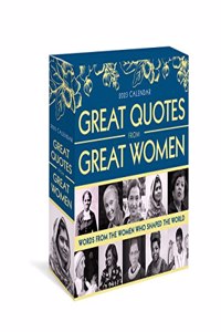 2023 Great Quotes From Great Women Boxed Calendar