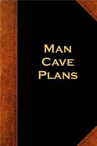 2019 Weekly Planner For Men Man Cave Plans Vintage Style
