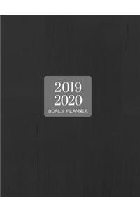 2019 2020 Black 15 Months Daily Planner