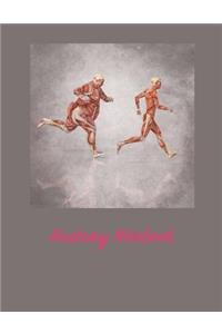 Anatomy Notebook for Medical and Nursing Students, Lined Journal for Note Taking