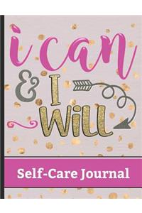 I Can & I Will - Self-Care Journal