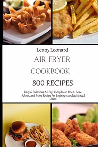 Air Fryer Cookbook 800 Recipes