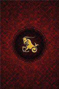 Monogram Capricorn Journal