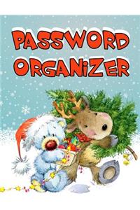 Password Organizer: Large Size Internet Password Keeper 8 1/2