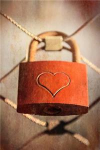 Heart Lock - Lined Notebook with Margins