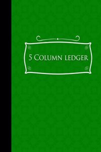 5 Column Ledger