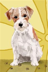 Bullet Journal Notebook for Dog Lovers, Jack Russell Terrier Sitting Pretty 8