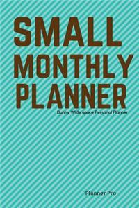 Bunny Small Weekly Planner