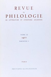 Revue de Philologie 1977/T51,1