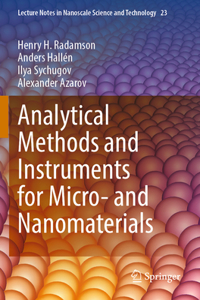 Analytical Methods and Instruments for Micro- And Nanomaterials