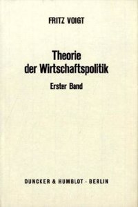 Theorie Der Wirtschaftspolitik