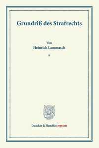 Grundriss Des Strafrechts