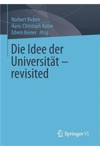 Idee Der Universität - Revisited