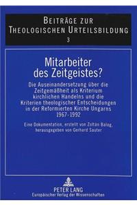 Mitarbeiter Des Zeitgeistes?