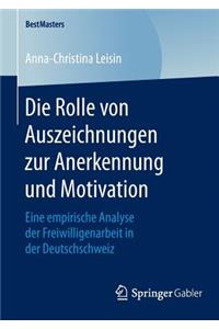 Die Rolle von Auszeichnungen zur Anerkennung und Motivation