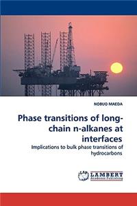 Phase transitions of long-chain n-alkanes at interfaces