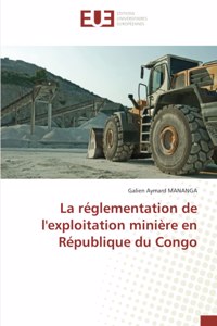 réglementation de l'exploitation minière en République du Congo