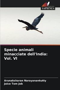 Specie animali minacciate dell'India