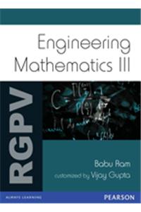 Engineering Mathematics III : For RGPV