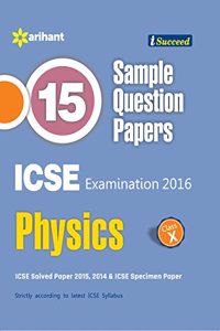 ICSE 15 Sample Question Papers Physics class 10th