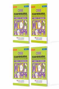 Oswaal CBSE Exam Rehearsal Class 12 (Set of 4 Books) English, Accountancy, Business Studies & Economics For 2025 Board Exam