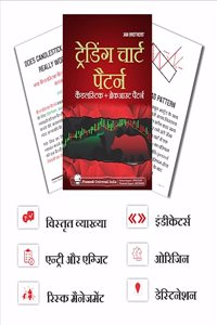 Trading Chart Pattern Book in Hindi | Includes Candlestick & Breakout Patterns | Indicators, Risk Management, Entry exit & Price Action | From basic to advance