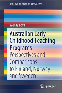 Australian Early Childhood Teaching Programs