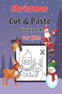 Christmas Cut & Paste Workbook for Kids