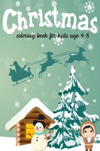 Christmas Coloring Books for Kids Age 4-8