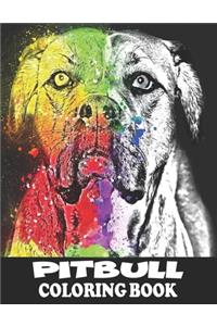 Pitbull Coloring Book