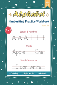 Alphabet Handwriting Practice Workbook For Kids