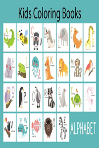 Kids Coloring Books Alphabet