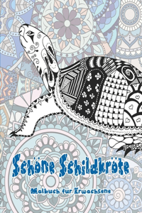 Schöne Schildkröte - Malbuch für Erwachsene