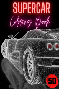 SuperCar Coloring Book