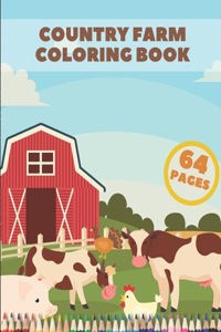 Country Farm Coloring Book