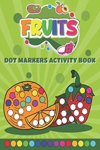 Dot Markers Activity Book Fruits