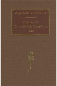 Charters of Christ Church Canterbury