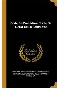 Code De Procédure Civile De L'état De La Louisiane