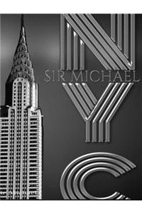 Iconic Chrysler Building New York City Sir Michael Huhn Artist Drawing Journal: Iconic Chrysler Building New York City Sir Michael Huhn Artist Drawing Journal
