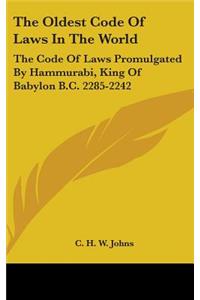 Oldest Code Of Laws In The World