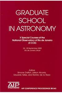 Graduate School in Astronomy